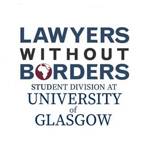 Logo of Lawyers Without Borders UofG