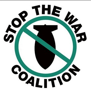 Logo of UofG Stop the War Coalition