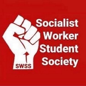 Logo of UofG Socialist Worker Student Society